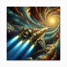 Spaceship 22 Canvas Print