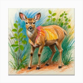 Fawn! Canvas Print