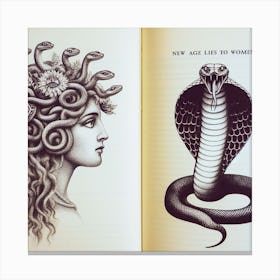 Medusa 1 Canvas Print