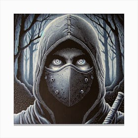 Ninja Canvas Print