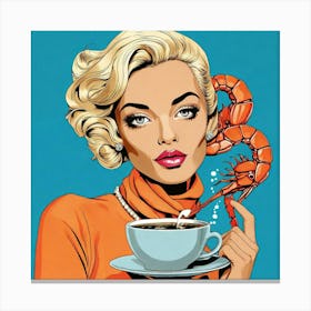 Sex And Coffee Canvas Print