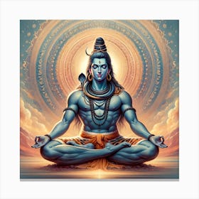 Lord Shiva 42 Canvas Print