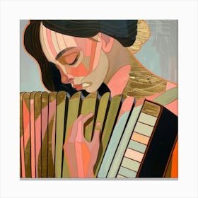 Accordion 6 Canvas Print