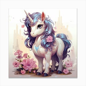 Unicorn 18 Canvas Print