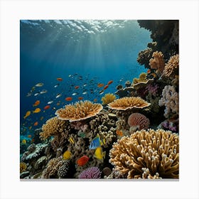 Coral Reef 1 Canvas Print