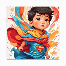 Superman Canvas Print