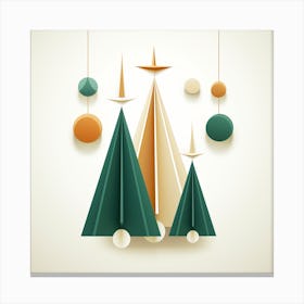 Christmas Trees 3 Canvas Print