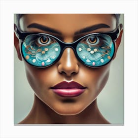 Eyeglasses Canvas Print