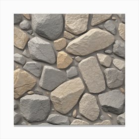 Stone Wall 49 Canvas Print