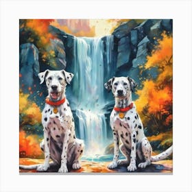 Dalmatian 4 Canvas Print