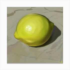 Lemon Canvas Print