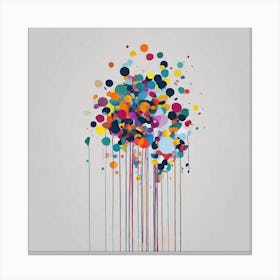 Splatters Canvas Print