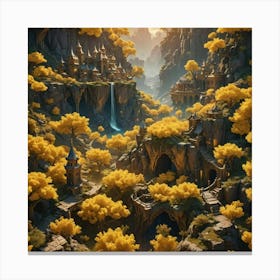 Fantasy Painting Canvas Print