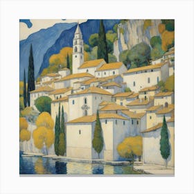 Kirche In Cassone Gustav Klimt Art Print 1 1 Canvas Print