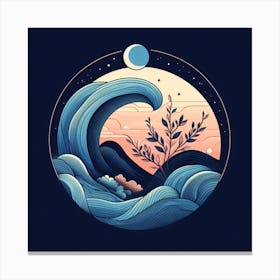 Ocean Wave Canvas Print