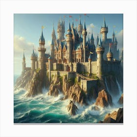 Disney Castle 6 Canvas Print