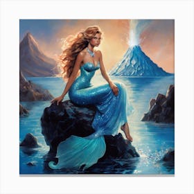 Mermaid Canvas Print