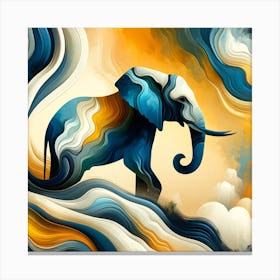 Elephant 03 Canvas Print