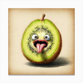 Kiwi Fruit 9 Canvas Print