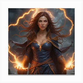 Mages Of Magic 3 Canvas Print