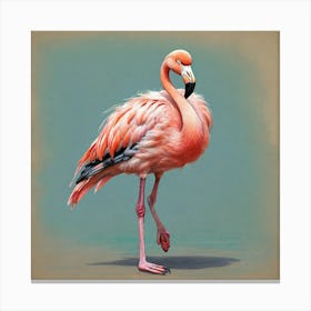 Flamingo 55 Canvas Print