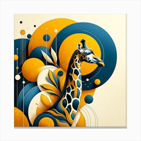 Giraffe 02 Canvas Print