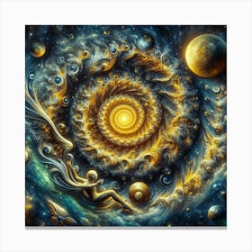 Spiral Galaxy 24 Canvas Print