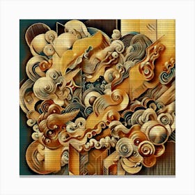 Abstract Painting 20 Canvas Print