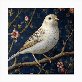 Bird On A Branch Art 3 Canvas Print