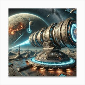 Graviton Annihilator Canvas Print