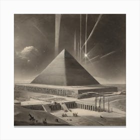 Pyramid Of Giza 3 Canvas Print