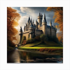 Harry Potter Castle 6 Canvas Print