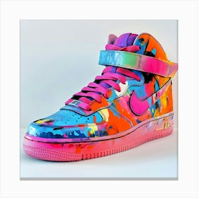 Nike Air Force 1 High Canvas Print