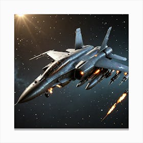 F-16 Fighter Jet Canvas Print