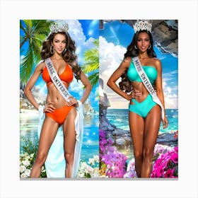 Miss Universe Canvas Print