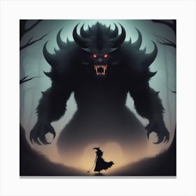 Werewolf 1 Canvas Print