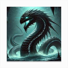 Naga Leviathan Canvas Print