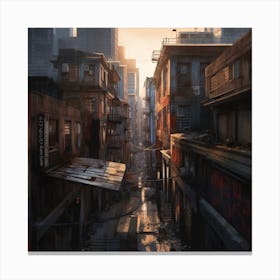 Cityscape 29 Canvas Print