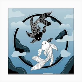 Koi Fish Canvas Print