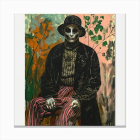 Skeleton Canvas Print