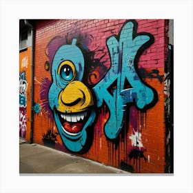 Face Of Melbourne Canvas Print