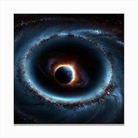 Black Hole 5 Canvas Print