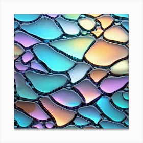 Glass Mosaic Canvas Print
