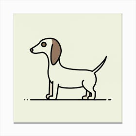 Dachshund 4 Canvas Print