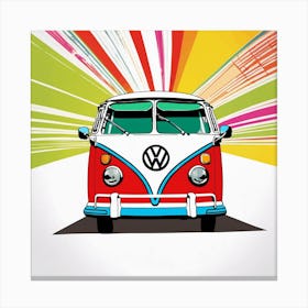 Vw Bus 8 Canvas Print