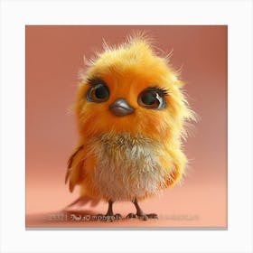Cute Little Bird 35 Canvas Print