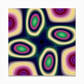 Abstract Artwork Fractal Background Art Pattern Canvas Print