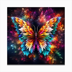 Colorful Butterfly Canvas Print