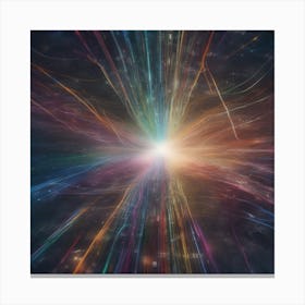 Space Background - Space Stock Videos & Royalty-Free Footage Canvas Print