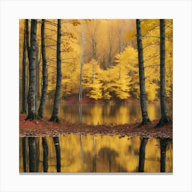 Autumn Forest 16 Canvas Print